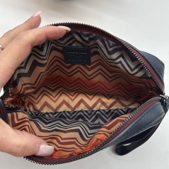 Missoni Navy Blue Make Up Bag BP7512 - Picture 8 of 11